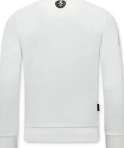 Sweater Heren - Wolverine - Wit