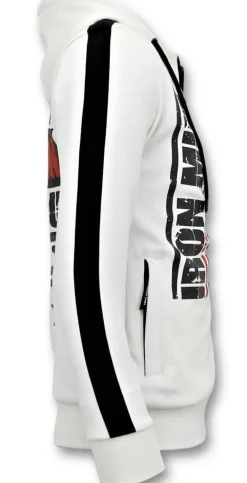 Trainingsjas Heren - Iron Mike Tyson - Wit