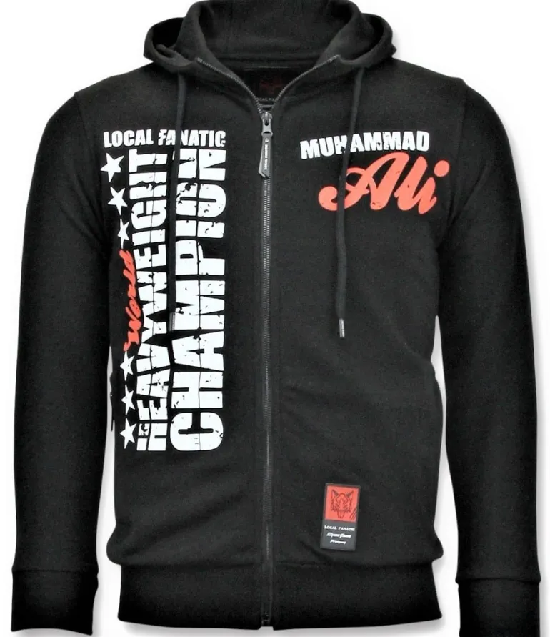 Trainingsjas Heren - Muhammad Ali - Zwart