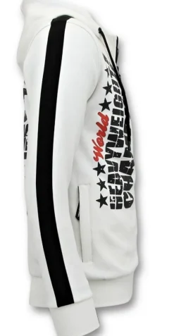 Trainingsjas Heren - Muhammad Ali - Wit