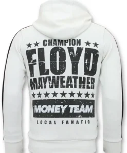 Trainingsjas Heren - TMT Floyd Mayweather - Wit