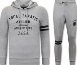 Trainingspak Heren - Athletic Dept. - Grijs / Antraciet