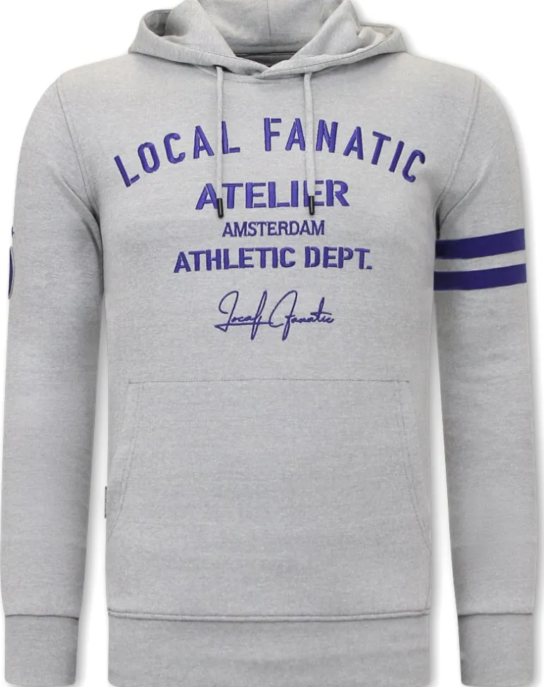 Trainingspak Heren - Athletic Dept. - Grijs / Blauw