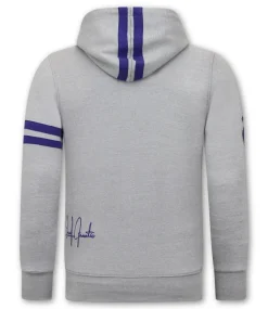 Trainingspak Heren - Athletic Dept. - Grijs / Blauw