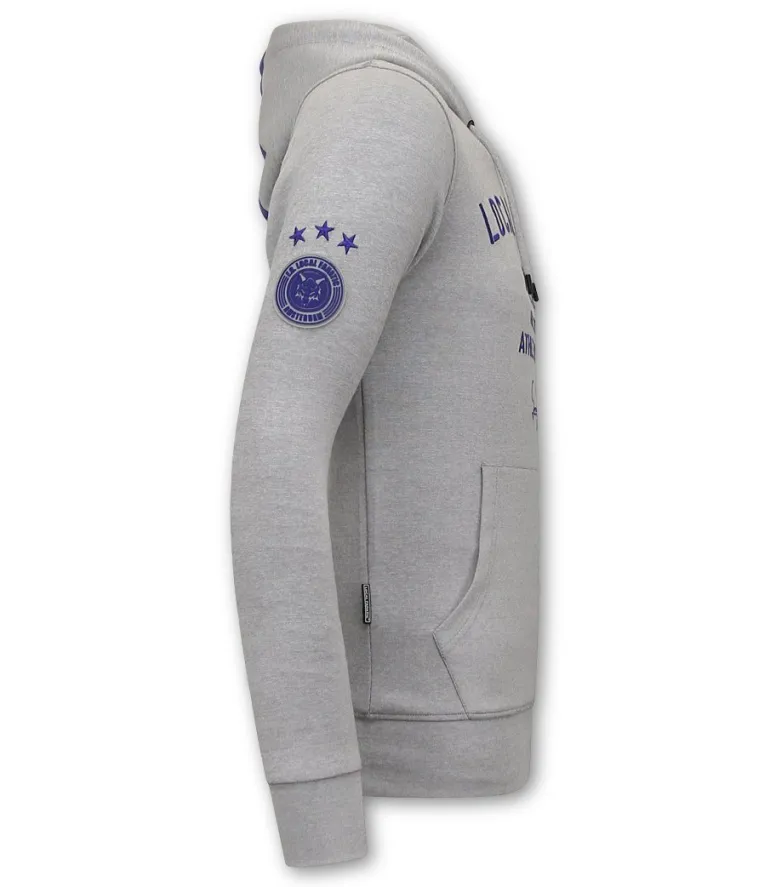 Trainingspak Heren - Athletic Dept. - Grijs / Blauw