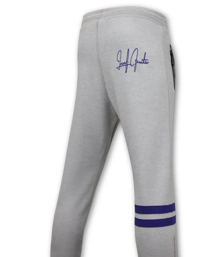 Trainingspak Heren - Athletic Dept. - Grijs / Blauw