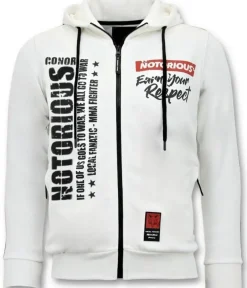 Trainingspak Heren - Conor Notorious - Wit