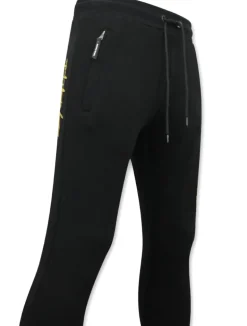 Trainingspak Heren - Golden Skull Embroidery - Zwart