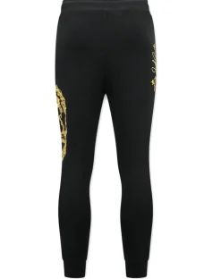 Trainingspak Heren - Golden Skull Embroidery - Zwart