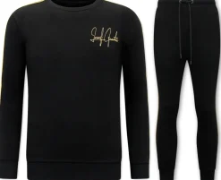 Trainingspak Heren - Greek Ribbon - Zwart