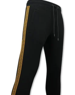 Trainingspak Heren - Greek Ribbon - Zwart