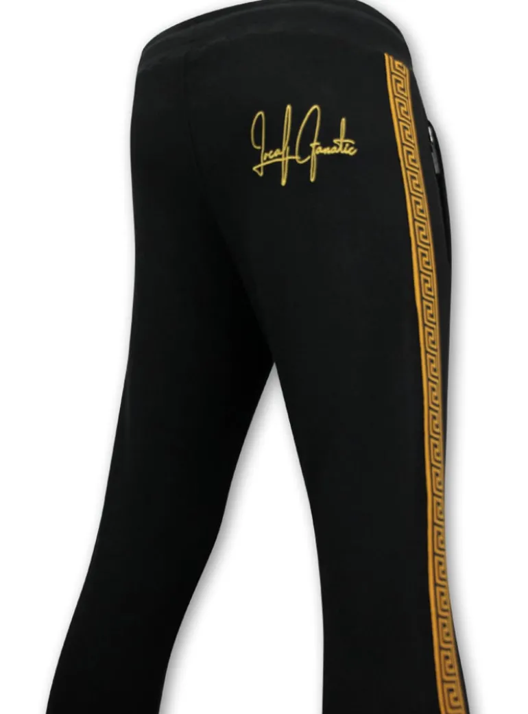 Trainingspak Heren - Greek Ribbon - Zwart