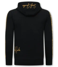 Trainingspak Heren - Hooded Ribbon - Zwart / Goud