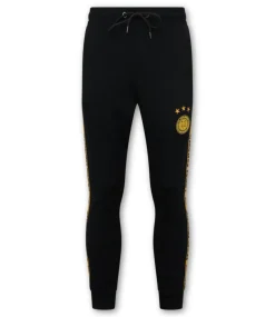 Trainingspak Heren - Hooded Ribbon - Zwart / Goud