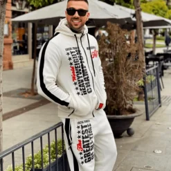 Trainingspak Heren - Muhammad Ali - Wit