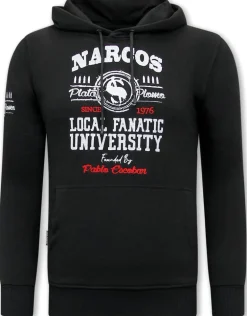 Trainingspak Heren - Narcos University - Zwart