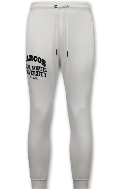 Trainingspak Heren - Narcos University - Wit