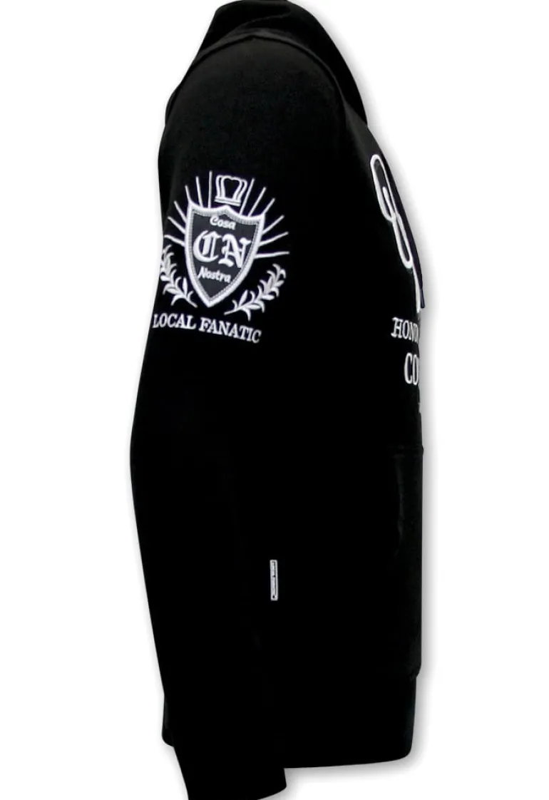 Trainingspak Heren - Omerta, Cosa Nostra - Zwart