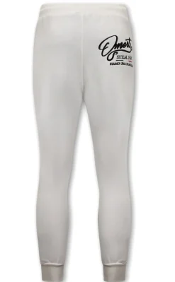 Trainingspak Heren - Omerta, Cosa Nostra - Wit