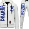 Trainingspak Heren - Rocky Balboa - Wit