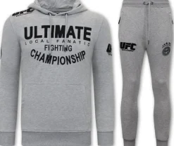 Trainingspak Heren - Ultimate Fighting Championship - Grijs