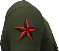 T-shirt Heren - Bad Boys Pinscher - Groen