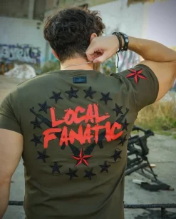 T-shirt Heren - Bad Boys Pinscher - Groen