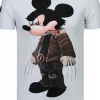T-shirt Heren - Bad Mouse - Wit
