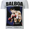 T-shirt Heren - Balboa - Wit