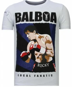 T-shirt Heren - Balboa - Wit