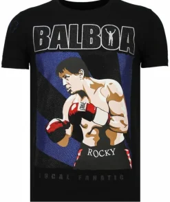 T-shirt Heren - Balboa - Zwart