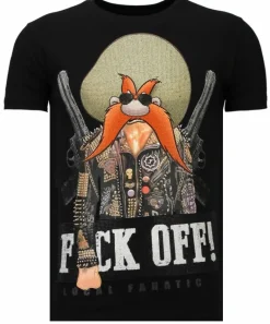 T-shirt Heren - Bandit Chief - Zwart