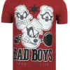 T-shirt Heren - Beagle Boys - Bordeaux