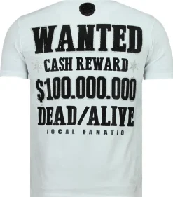 T-shirt Heren - Beagle Boys - Wit