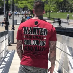 T-shirt Heren - Beagle Boys - Bordeaux