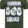 T-shirt Heren - Beagle Squad - Groen