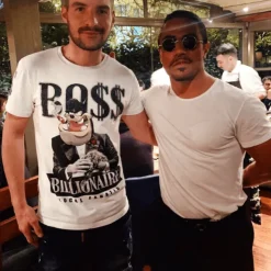 T-shirt Heren - Billionaire Boss - Wit