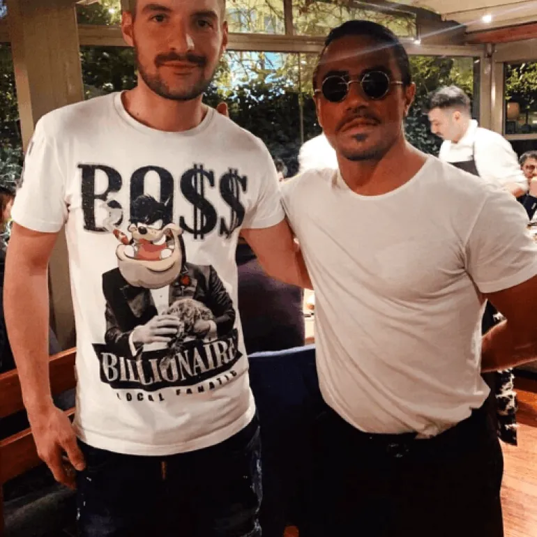 T-shirt Heren - Billionaire Boss - Wit