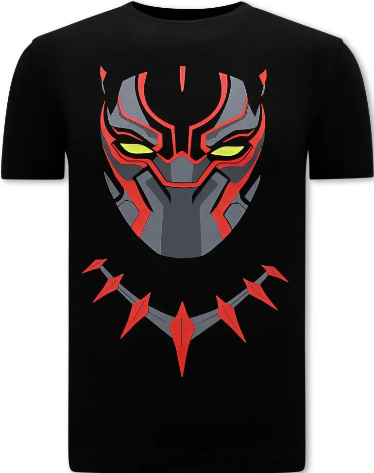 T-shirt Heren - Black Panther - Zwart