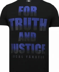 T-shirt Heren - Captain Duck - Zwart