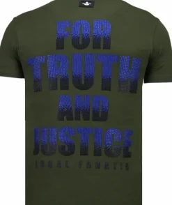 T-shirt Heren - Captain Duck - Groen