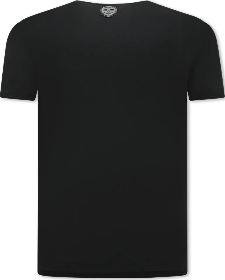 T-shirt Heren - Classic Bulls - Zwart