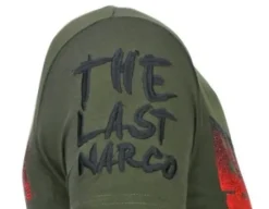 T-shirt Heren - Cocaine Cowboy - Groen