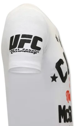 T-shirt Heren - Conor McGregor UFC - Wit
