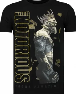 T-shirt Heren - Conor Notorious - Zwart