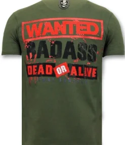 T-shirt Heren - Don't Fuck With The Chuck - Groen