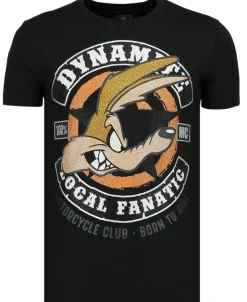 T-shirt Heren - Dynamite Coyote - Zwart