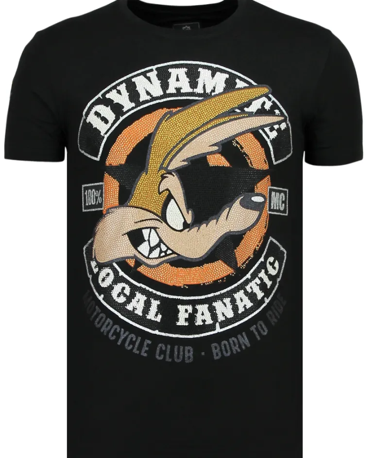 T-shirt Heren - Dynamite Coyote - Zwart