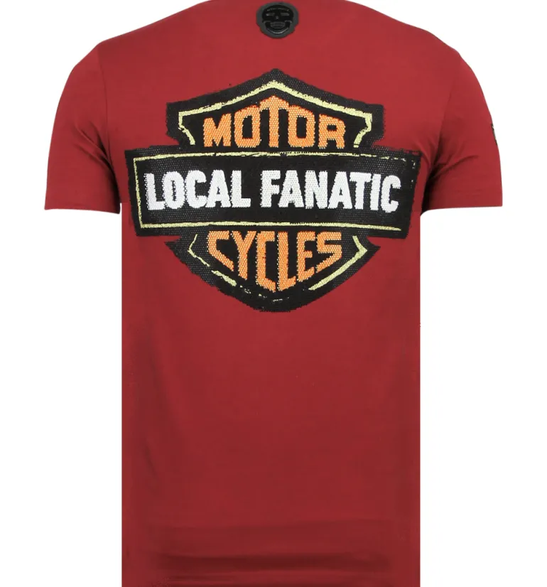 T-shirt Heren - Dynamite Coyote - Bordeaux