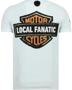 T-shirt Heren - Dynamite Coyote - Wit